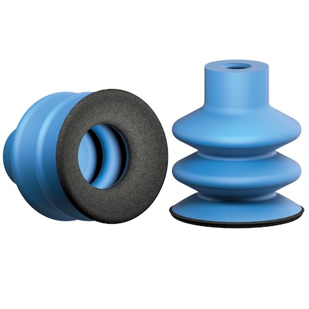 Fipa Bellows vacuum cup diam. 20 mm, Thermalon-flocked 21.020.152.19F